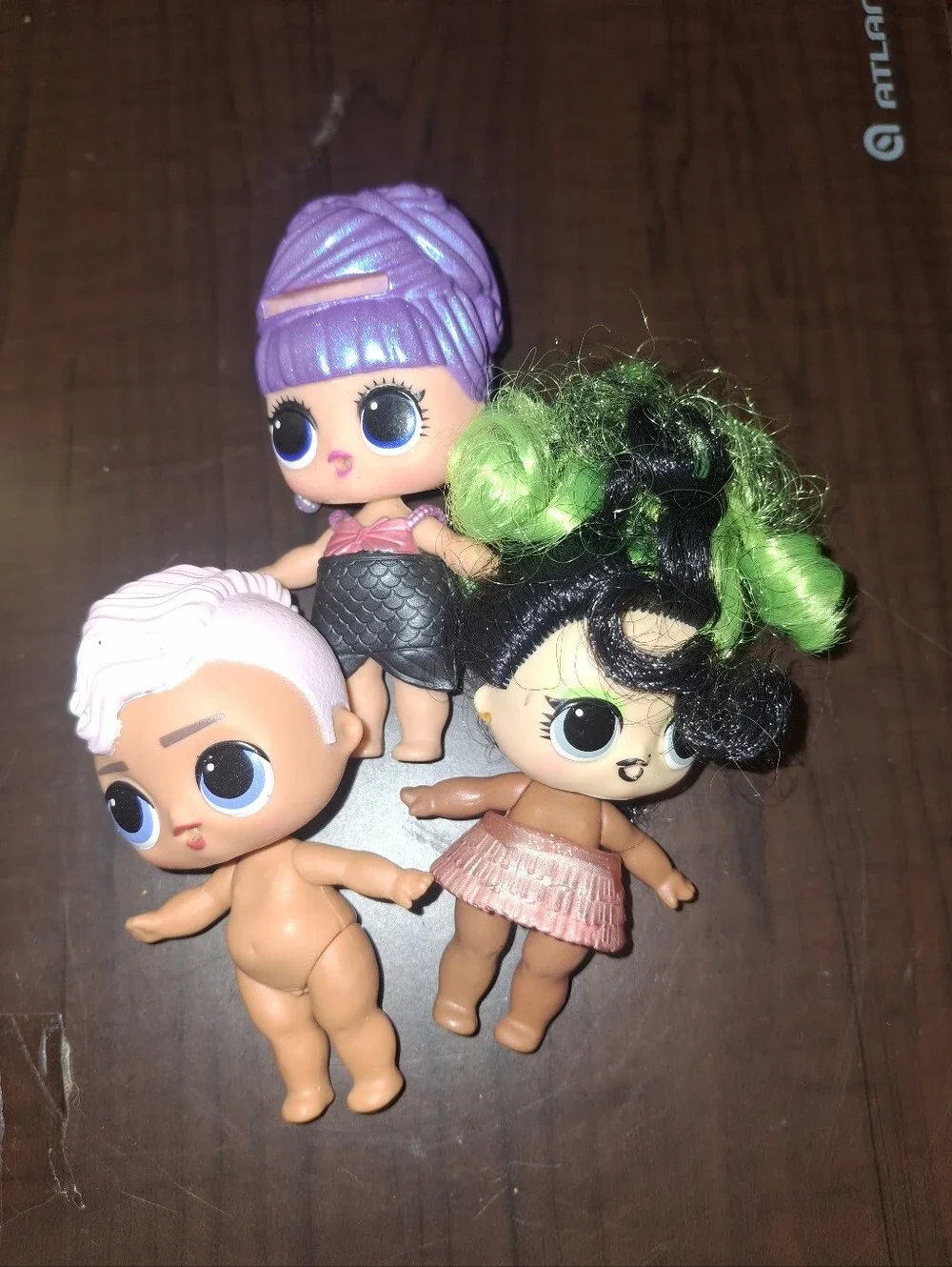 L.O.L. Surprise! Mini Doll Set - Purple, Pink & Green Accents